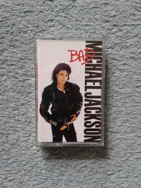 Preview of the first image of Michael Jackson - Bad (Cassette, 1987).