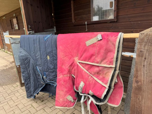 Preview of the first image of Horse rugs 6ft6 and 5ft 6.