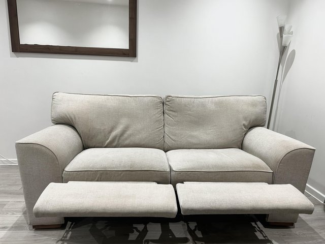 Preview of the first image of Next Stamford 3 Seater Manual Recliner Sofa.