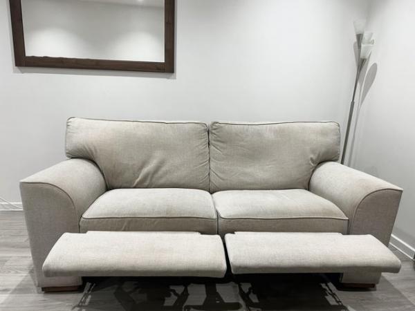 Image 1 of Next Stamford 3 Seater Manual Recliner Sofa