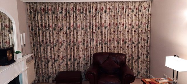 Preview of the first image of Fully lined curtains for sale.