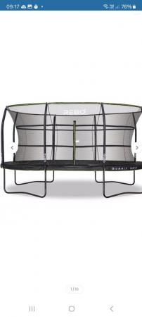 Image 3 of Rebo Oval Trampoline 12ft x 16ft