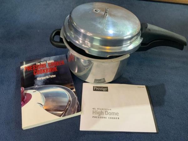 Image 1 of Prestige 4L High-Dome Pressure Cooker