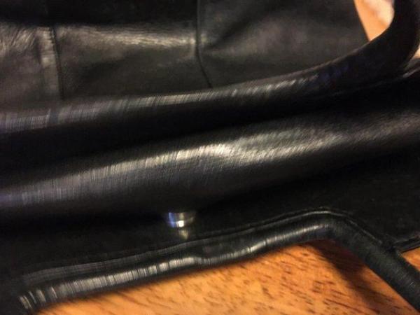 Image 6 of Vintage Radley black leather handbag