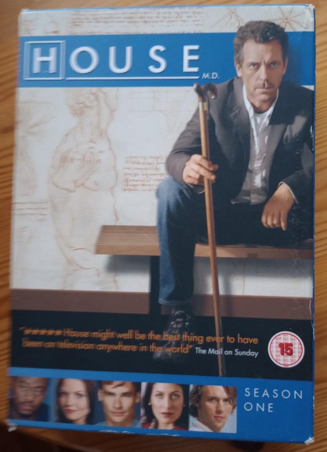 Preview of the first image of House M.D. Complete DVD Boxed Series 1 – 4.