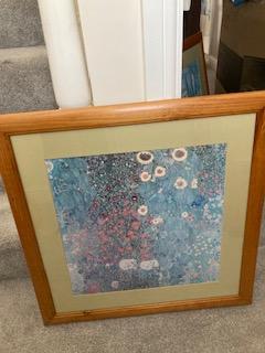 Image 1 of Professionally framed and mounted flower print