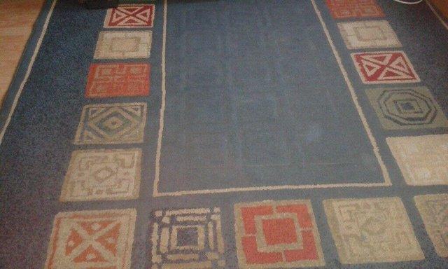 Image 1 of Big rug size approx 9ft by 6 ft