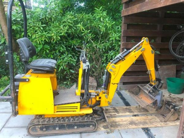 Image 1 of AX24 micro mini digger excavator collection