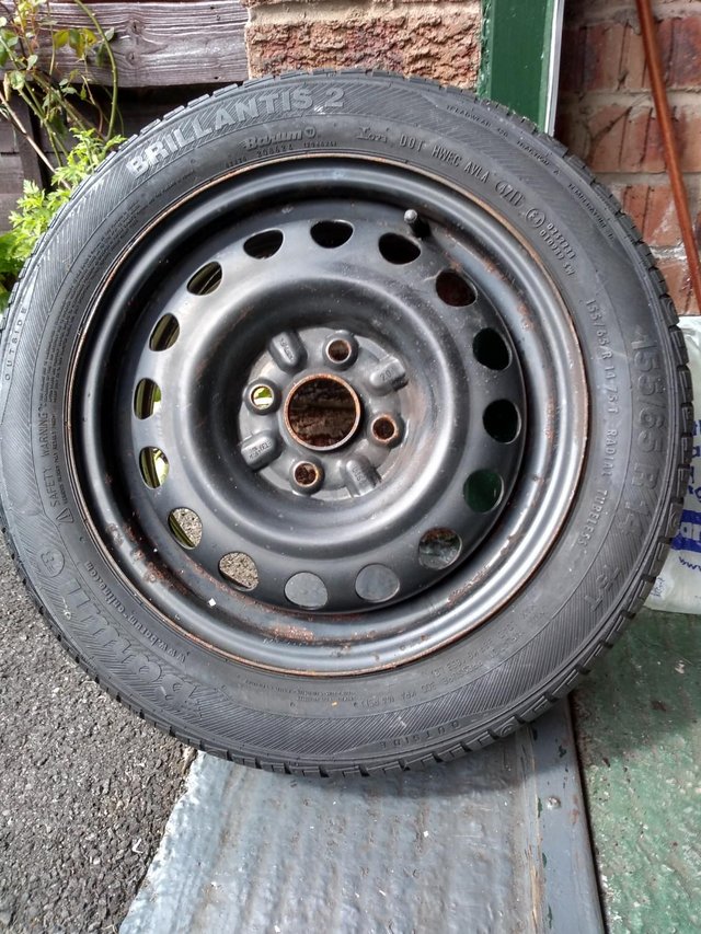 Preview of the first image of Steel wheel and tyre multi fit.