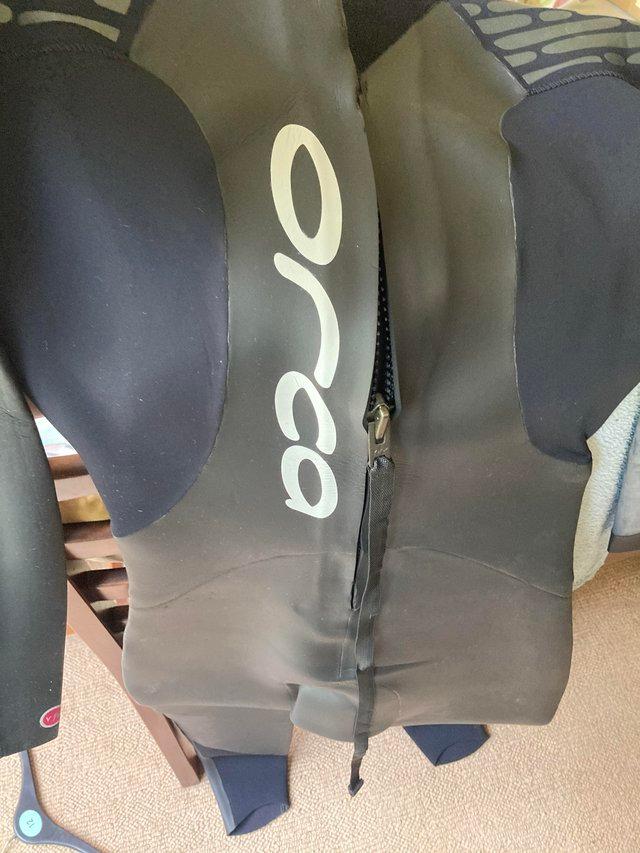 Preview of the first image of Ladies Orca 52 Wetsuit - large - black.