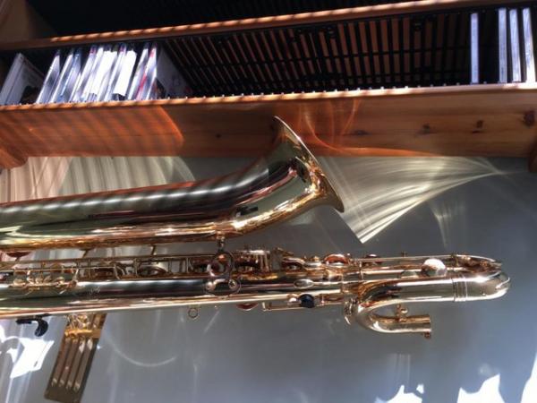 Image 1 of Jupiter baritone saxophone