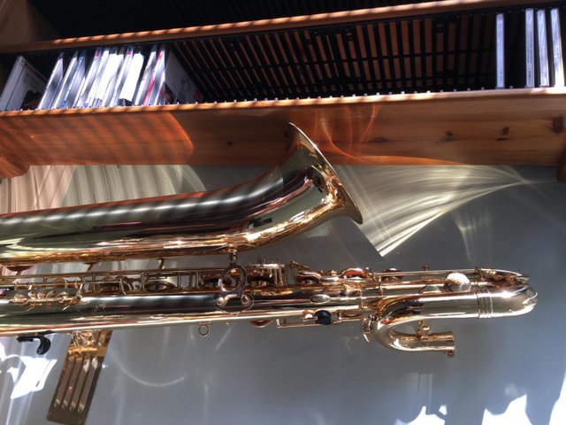 Preview of the first image of Jupiter baritone saxophone.