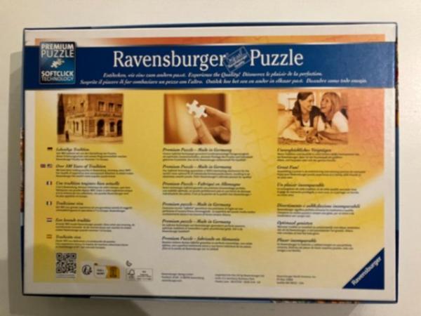 Image 2 of Ravensburger 1000 piece jigsaw titled The Street Party.