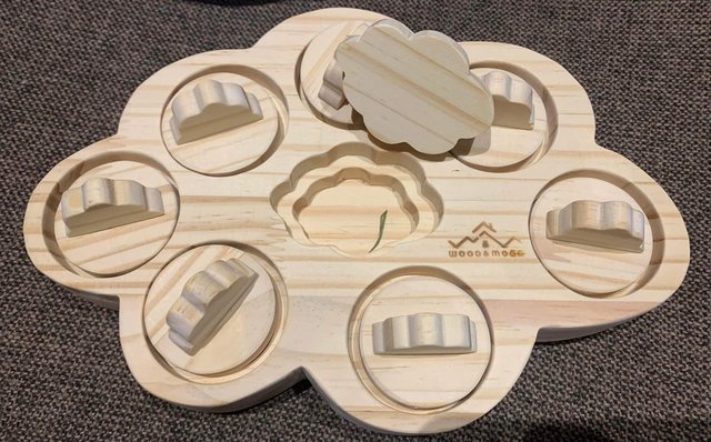 Image 5 of Chinchilla snack toy & wooden sand bath house