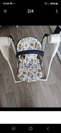 Image 1 of Graco baby delight swing  Into the wild collection