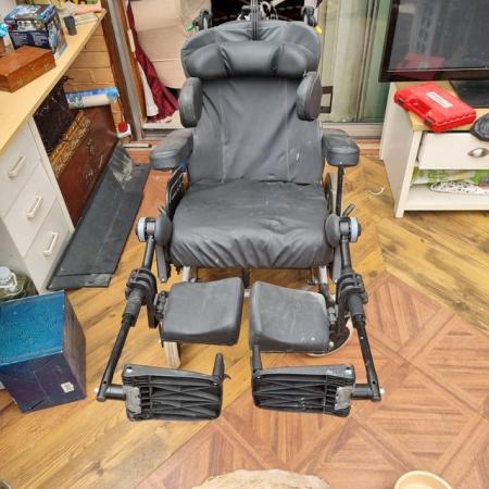 Image 2 of Reclining wheelchair adjustable everything