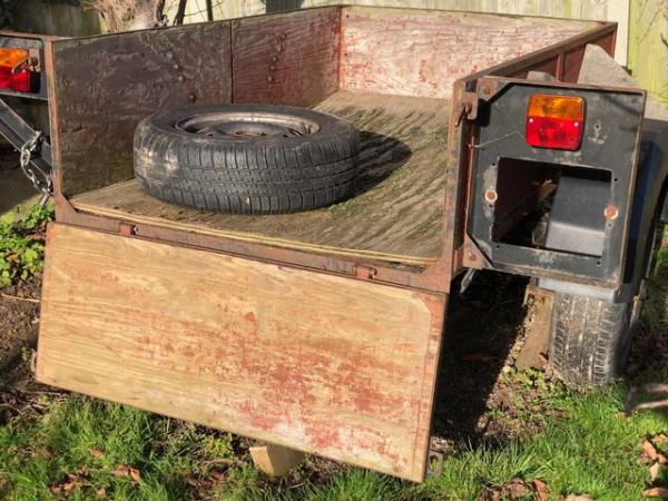 Image 1 of Heavy duty used trailer.