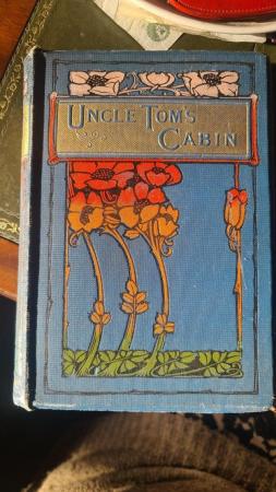 Image 1 of Uncle Tom's Cabin blue cover Walter Scott Publishing Company
