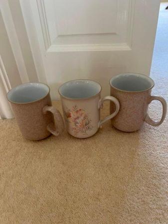Image 1 of Denby summer fields tumbler mugs