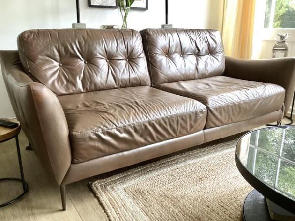 Image 2 of Sofology all leather sofa