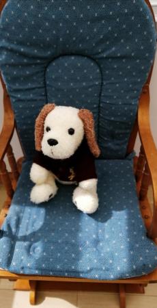 Image 15 of A Medium Sized Puppy Dog Soft Toy.  Height Aporox: 15".