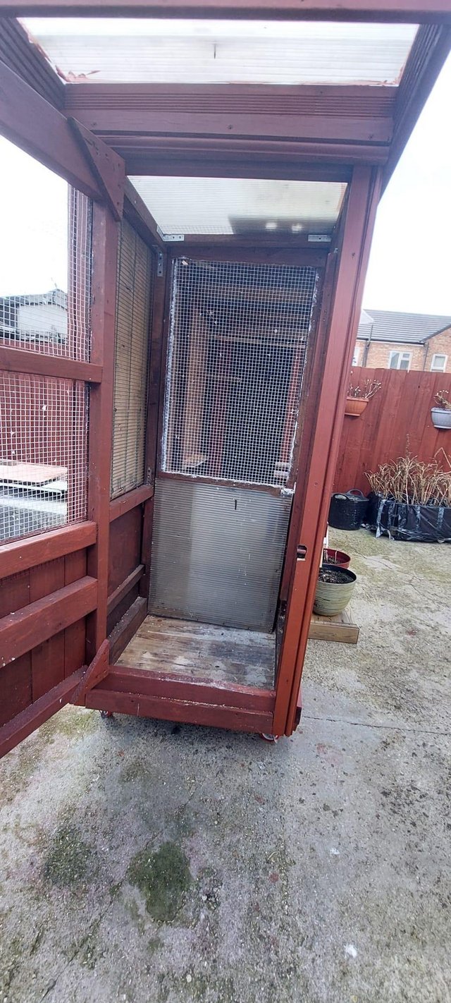 Preview of the first image of Aviary with extra set of doors for safety.