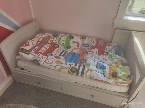 Image 2 of Cotbed/ toddler bed with mattress