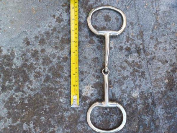 Image 3 of Horse bits - eggbutt snaffle and French link