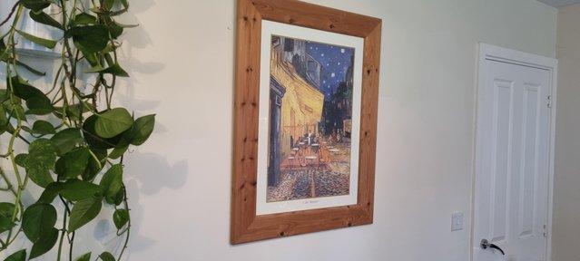 Image 2 of Van Gogh framed print "Cafe Terrace"