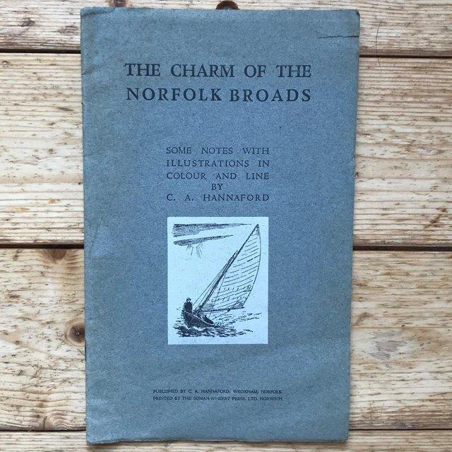 Preview of the first image of The Charm Of The Norfolk Broads p/back book. C A Hannaford..