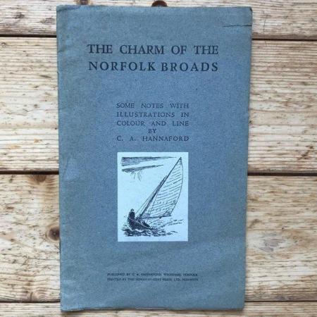 Image 1 of The Charm Of The Norfolk Broads p/back book. C A Hannaford.