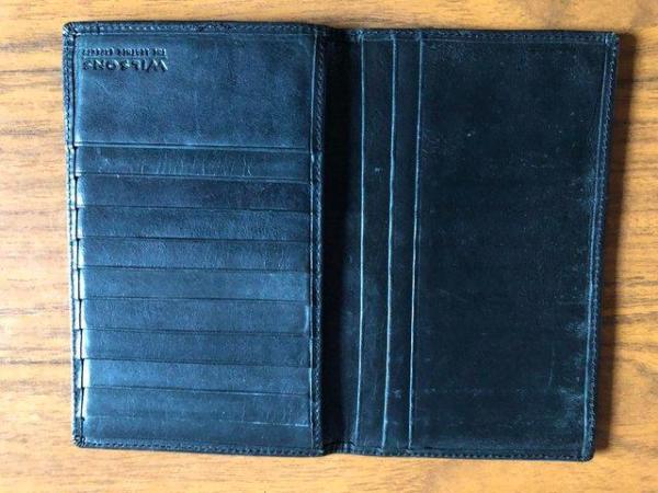 Image 1 of WILSONS LEATHER WALLET, COLOUR BLACK