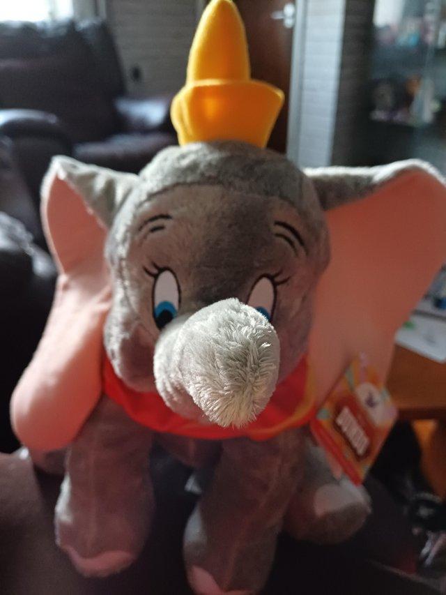 Preview of the first image of Disney Dumbo Teddy New With Tag.