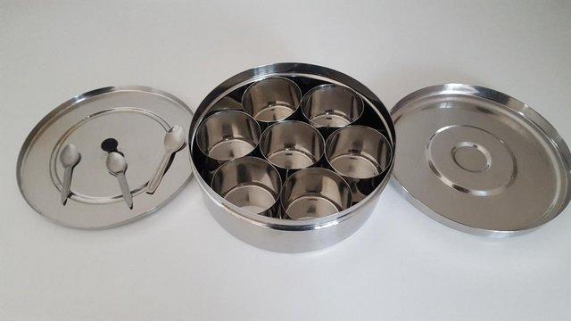 Image 3 of Stainless Steel Spice Container – Excellent Condition