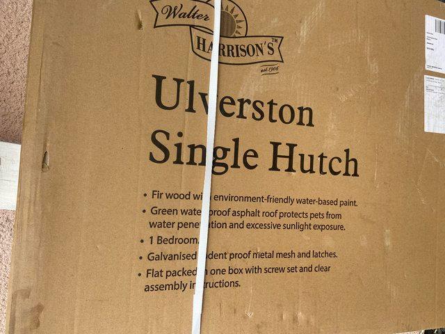 Preview of the first image of Ulverston single storey hutch for sale.