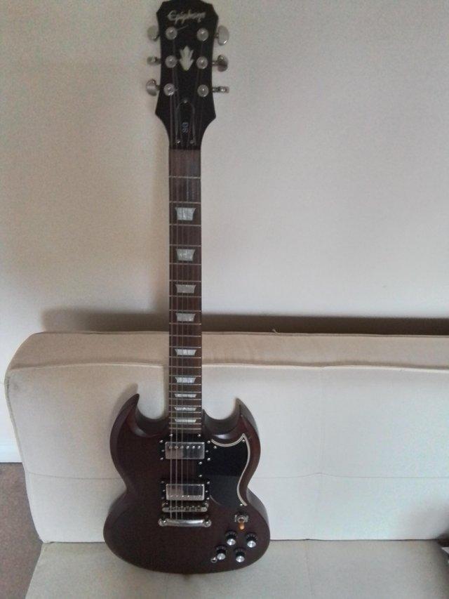 Preview of the first image of Epiphone SG in good condition.