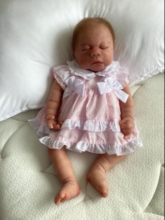 Image 2 of Full silicone reborn baby girl