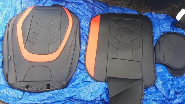 Preview of the first image of Any Car!! FULL SET CAR SEAT Covers SET BRAND NEW.