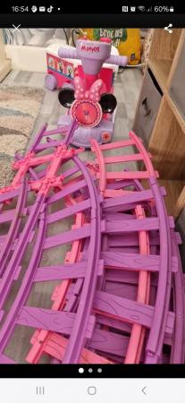 Image 2 of Minnie mouse sit and ride train and track