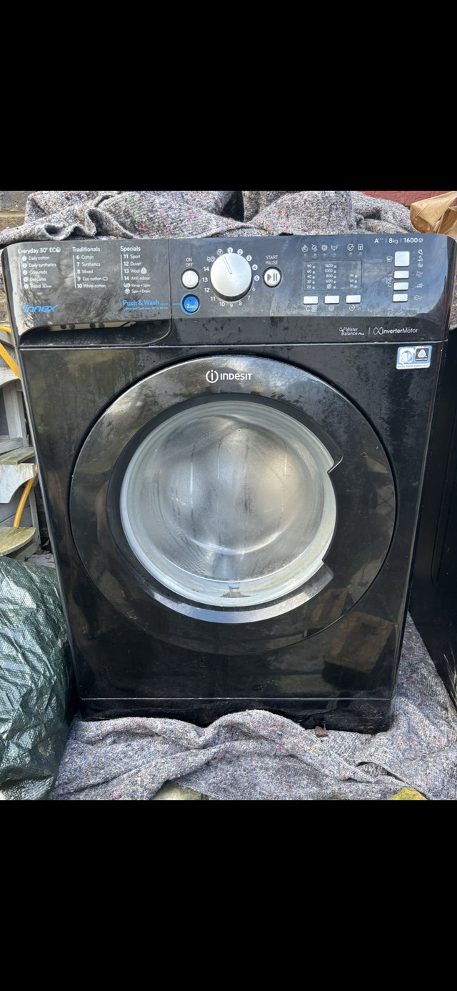 Preview of the first image of Indesit washing machine for sale.