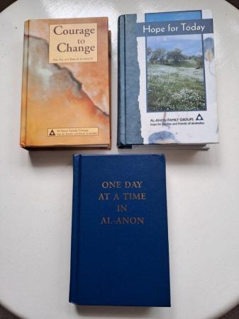 Image 1 of 3 x Al-Anon books, daily inspiration.