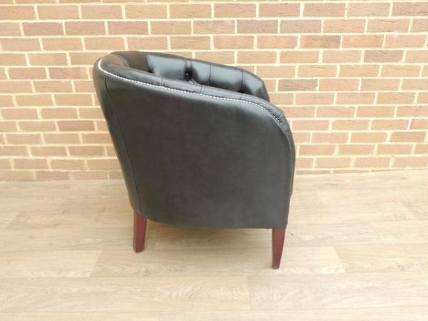 Image 4 of Burghley Distinctive Chesterfields Tub Chair (UK Delivery)