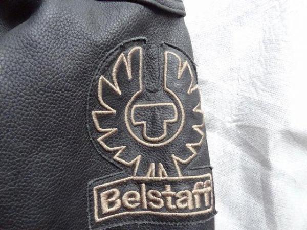 Image 3 of Belstaff Motorcycle black leather Trialmaster jacket