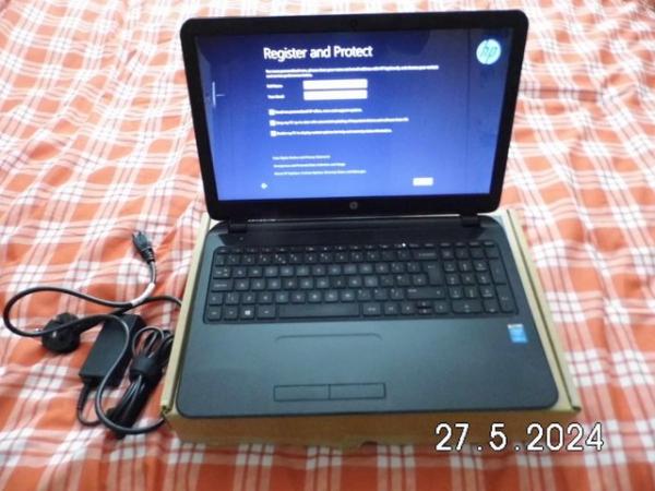 Image 1 of hp laptop with new battery