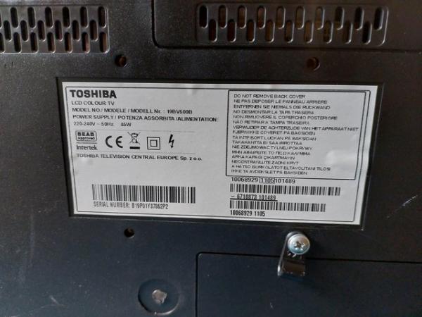 Image 2 of Toshiba Television, no remote