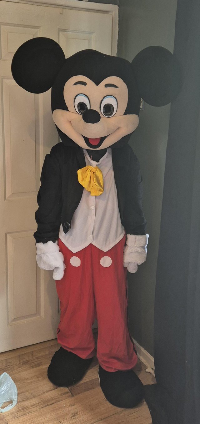 Preview of the first image of Lookalike mickey mascot costume.