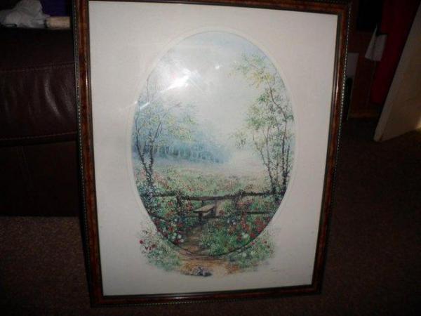 Image 1 of POPPY THEMED PICTURE IN FRAME