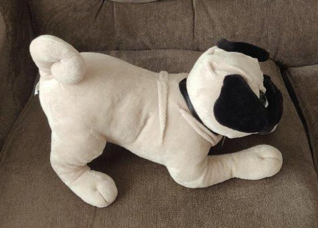 Image 5 of New without Tags Beautiful Pug Dog Soft Plush Toy
