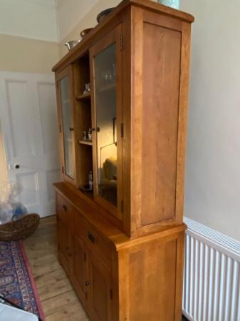 Image 3 of Beautiful Oak Dresser Cabinet