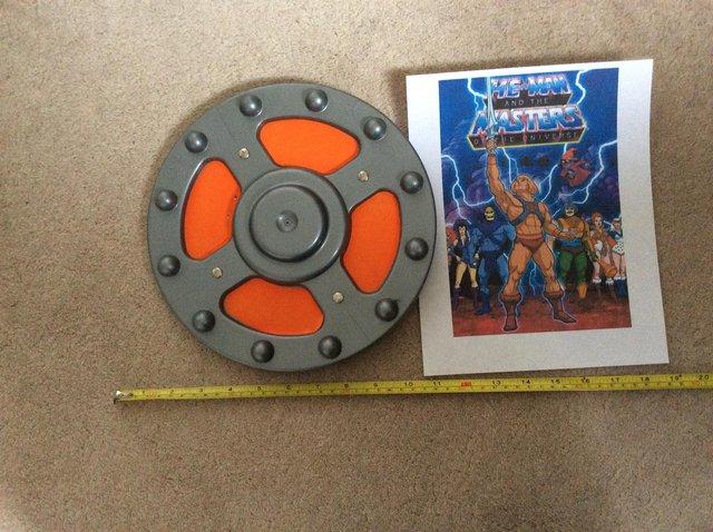 Preview of the first image of Masters of the Universe Shield 1980’s.